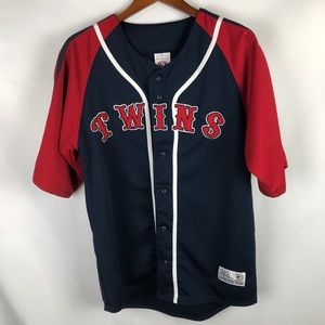 Minnesota Twins Medium Button Up Jersey
